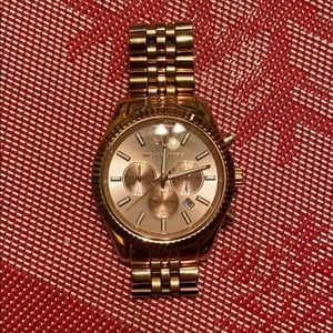 MK Unisex Lexington Chronograph watch